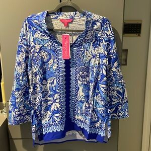Lilly Pulitzer Luna Bay Tunic.